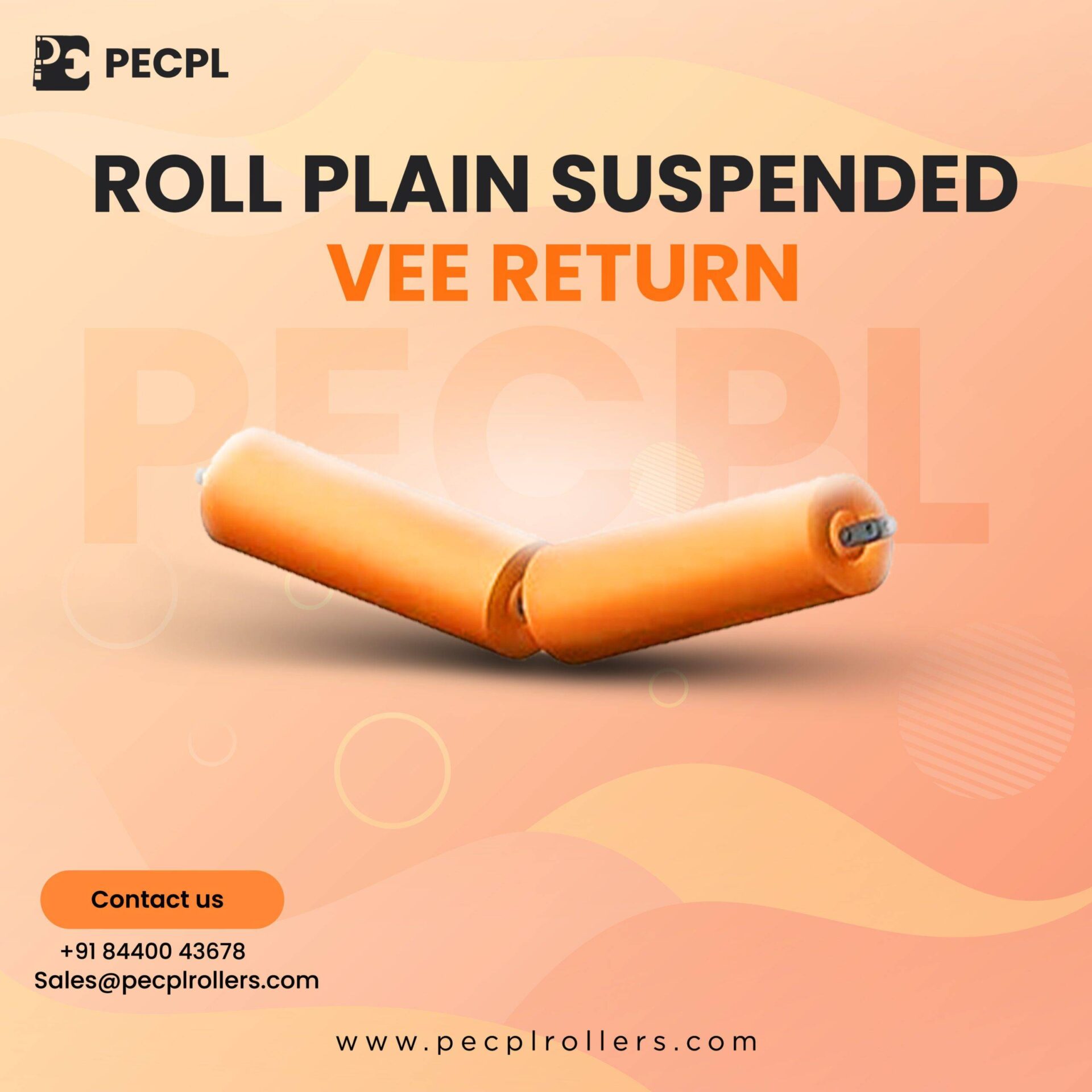 Roll Plain Suspended Vee Return