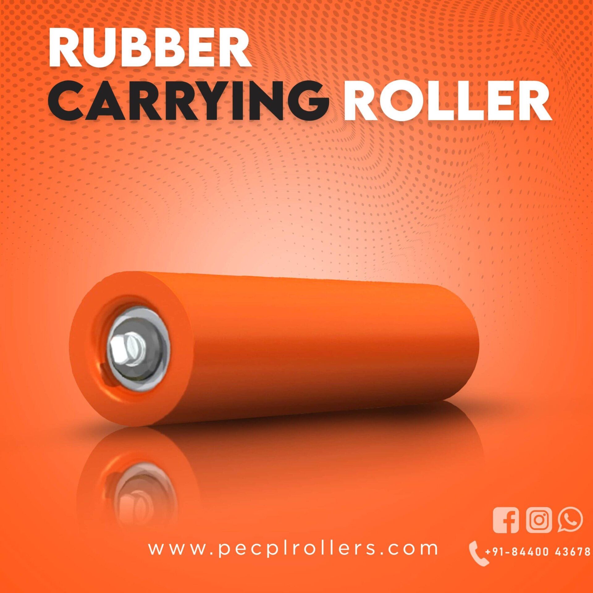 Rubber Carrying Roller